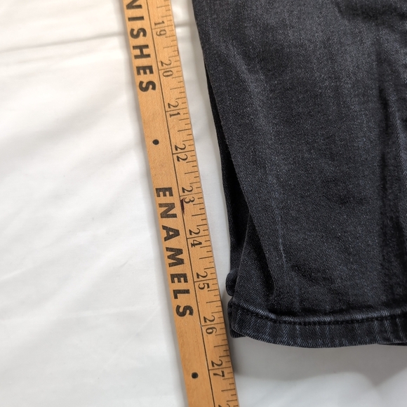 ZARA 1975 Denim Mid rise Washed Black skinny Jean , Size 6 - Picture 8 of 10